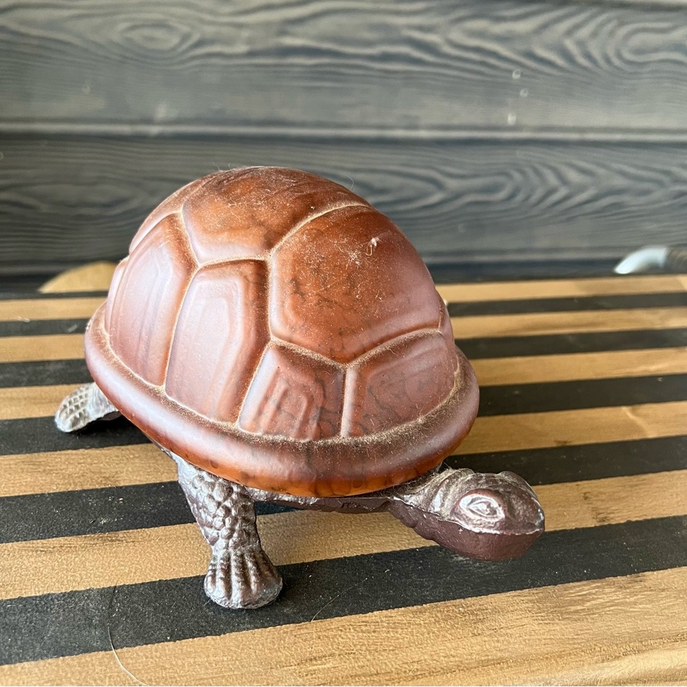 Brown Turtle Figurine